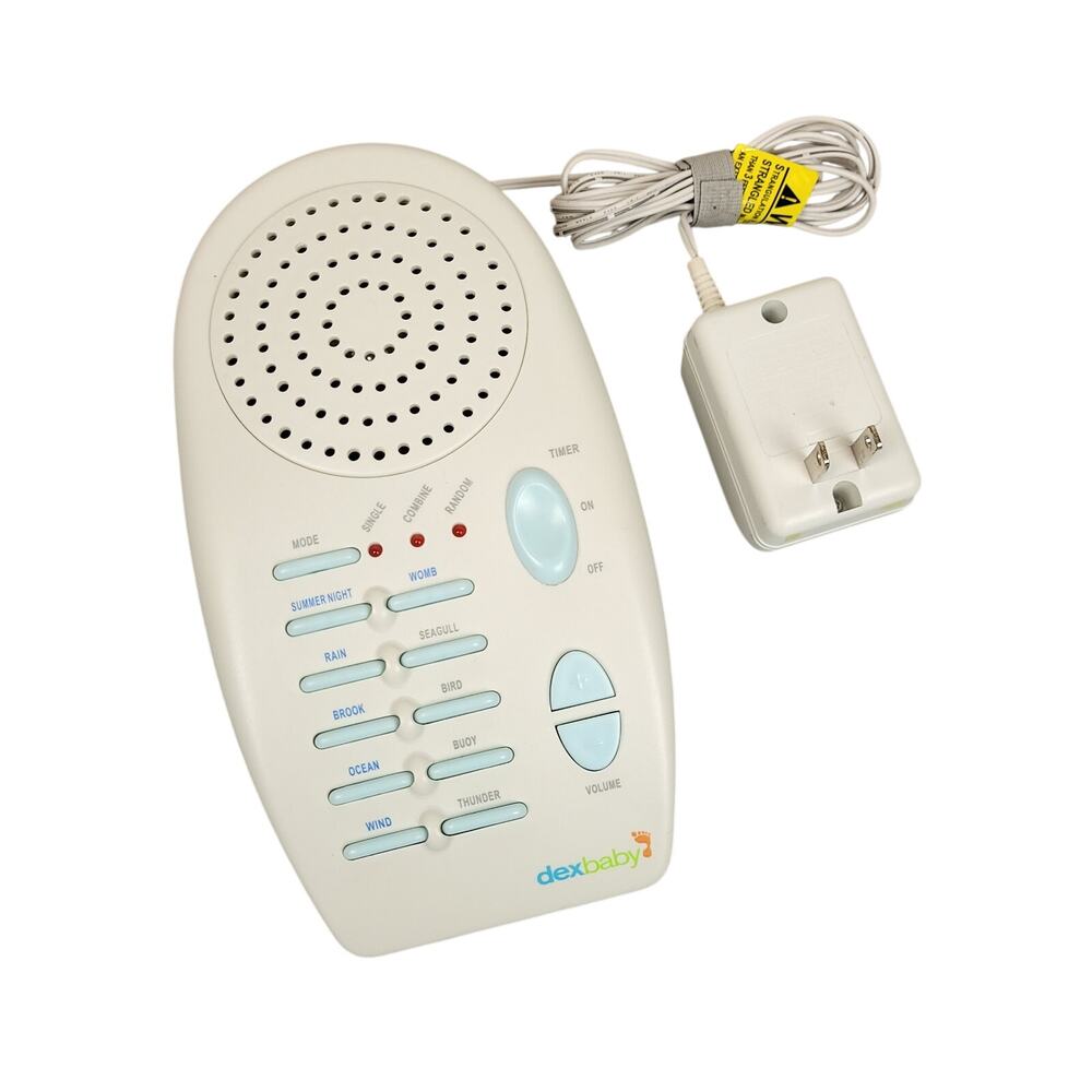 Dex Baby Sound Sleeper SS-01 White Noise Machine Baby Sleep Aid EUC Tested